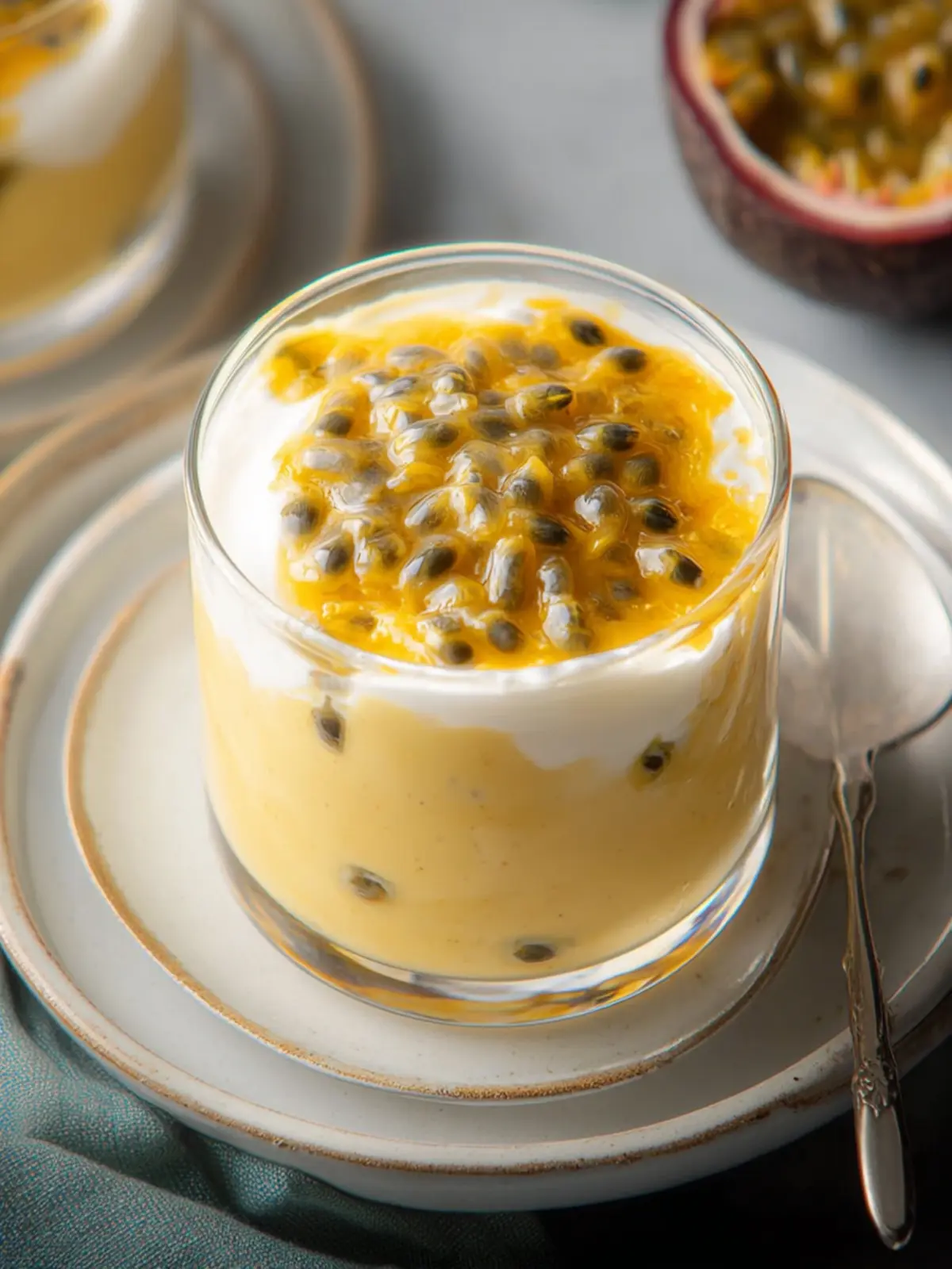 Passion Fruit Posset First Image