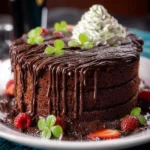 Rich Guinness Chocolate Cake First Image