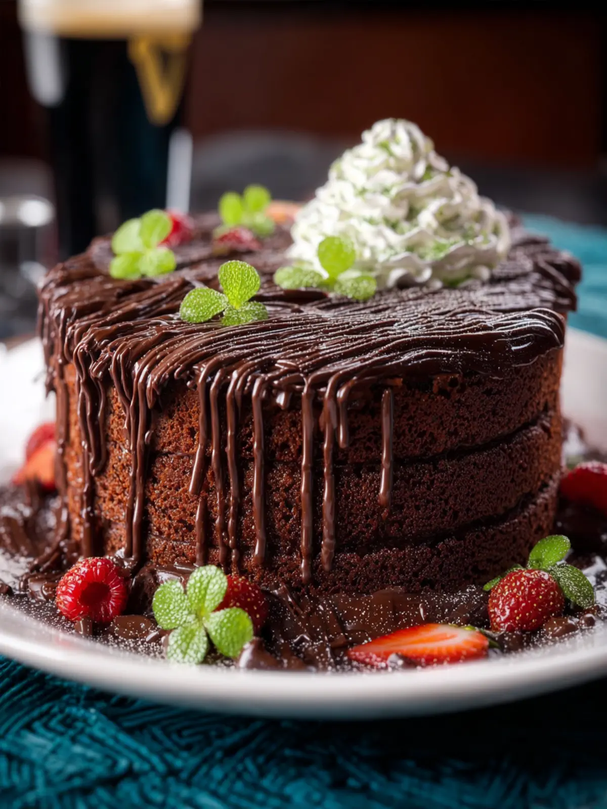 Rich Guinness Chocolate Cake First Image