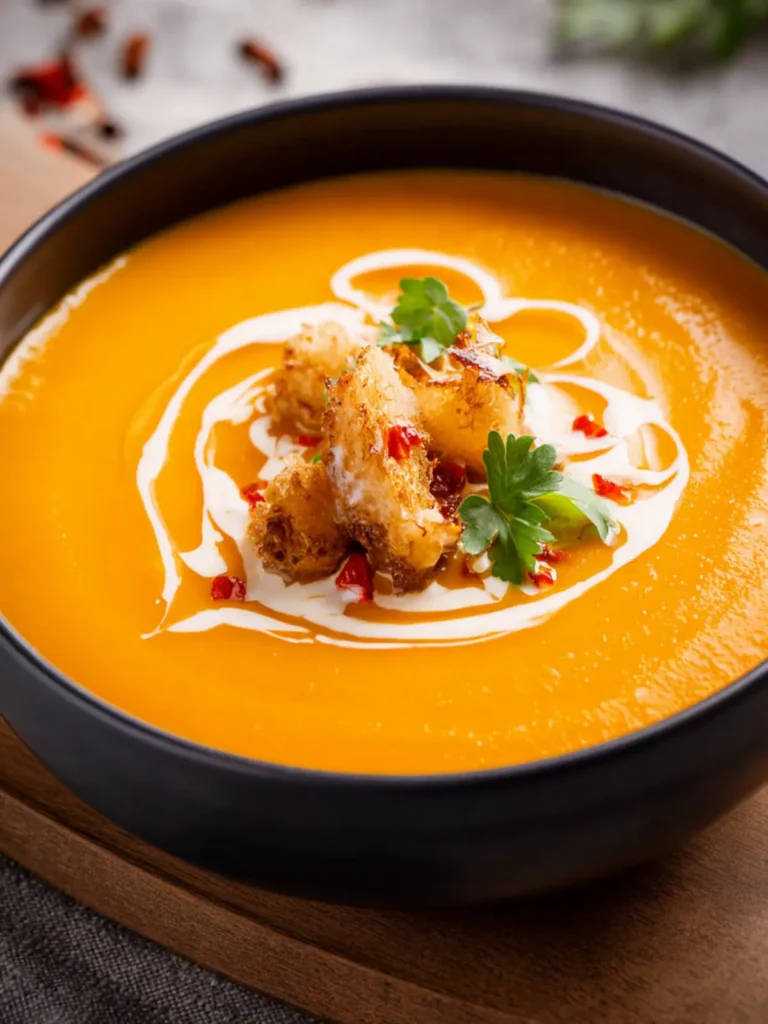 Roasted Carrot Soup First Image