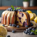 Blueberry Pound Cake Recipe First Image
