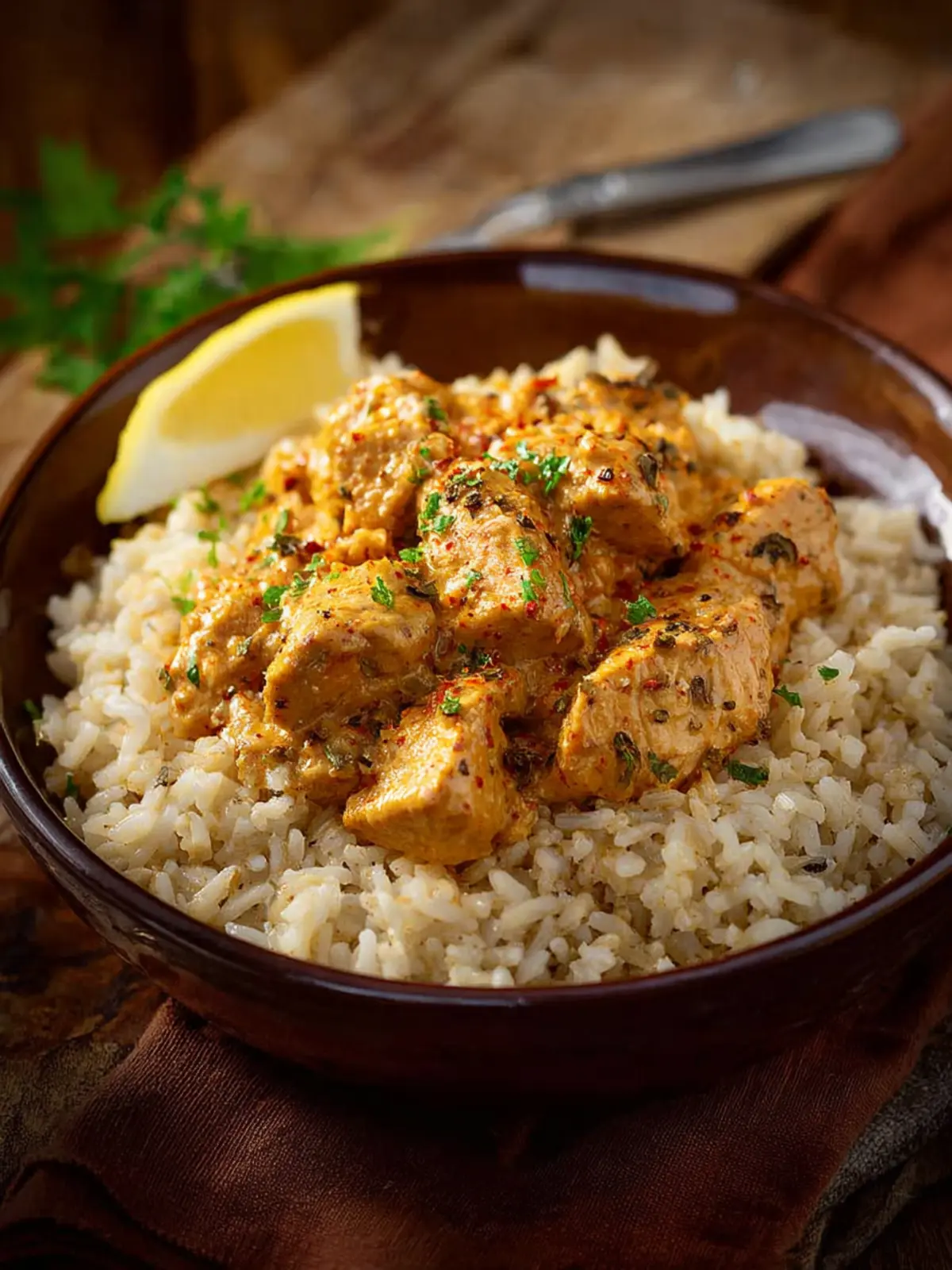 Cowboy Butter Chicken and Rice First Image