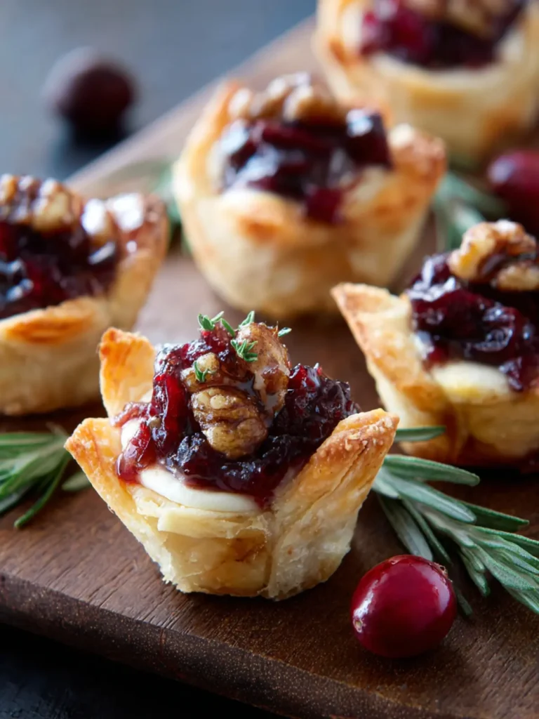 Cranberry Brie Bites First Image