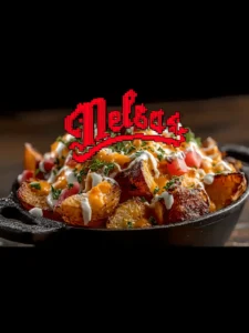 Delicious Irish Pub Nacho Potatoes Recipe – Must Try! First Image