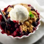 Easy Blackberry Crumble First Image
