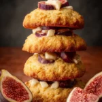 Fig Goat Cheese Cornbread Cookies First Image
