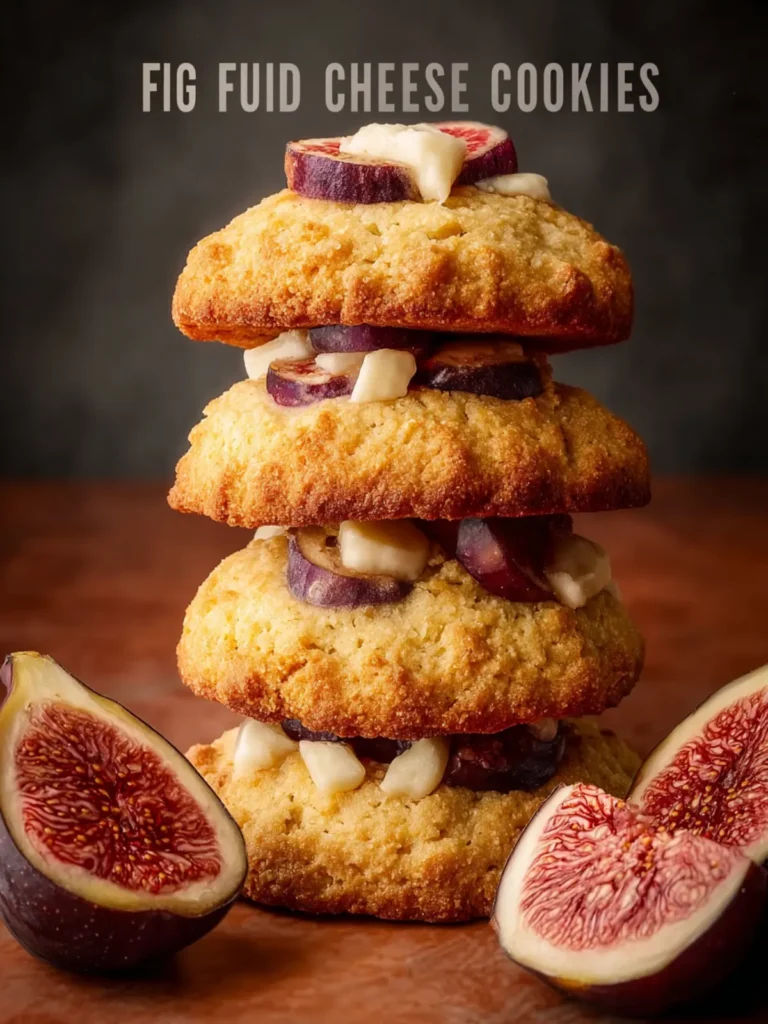 Fig Goat Cheese Cornbread Cookies First Image