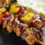 Gluten-Free Grilled Sweet and Sour Chicken Skewers First Image