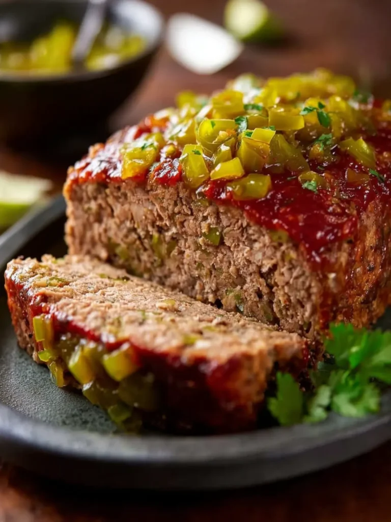 Healthy Mexican Turkey-Oatmeal Meatloaf (Gluten-free) First Image