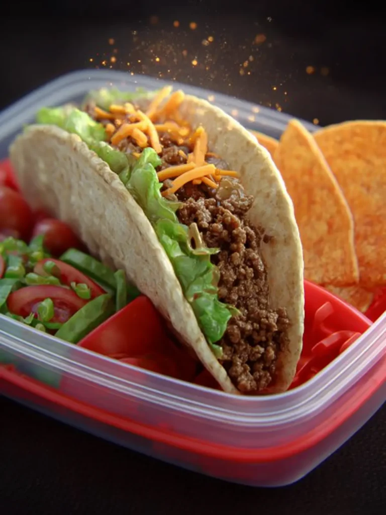 How to make a Taco Lunchable First Image