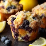 Lemon Blueberry Muffins First Image