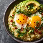 Savory Avocado Oatmeal First Image
