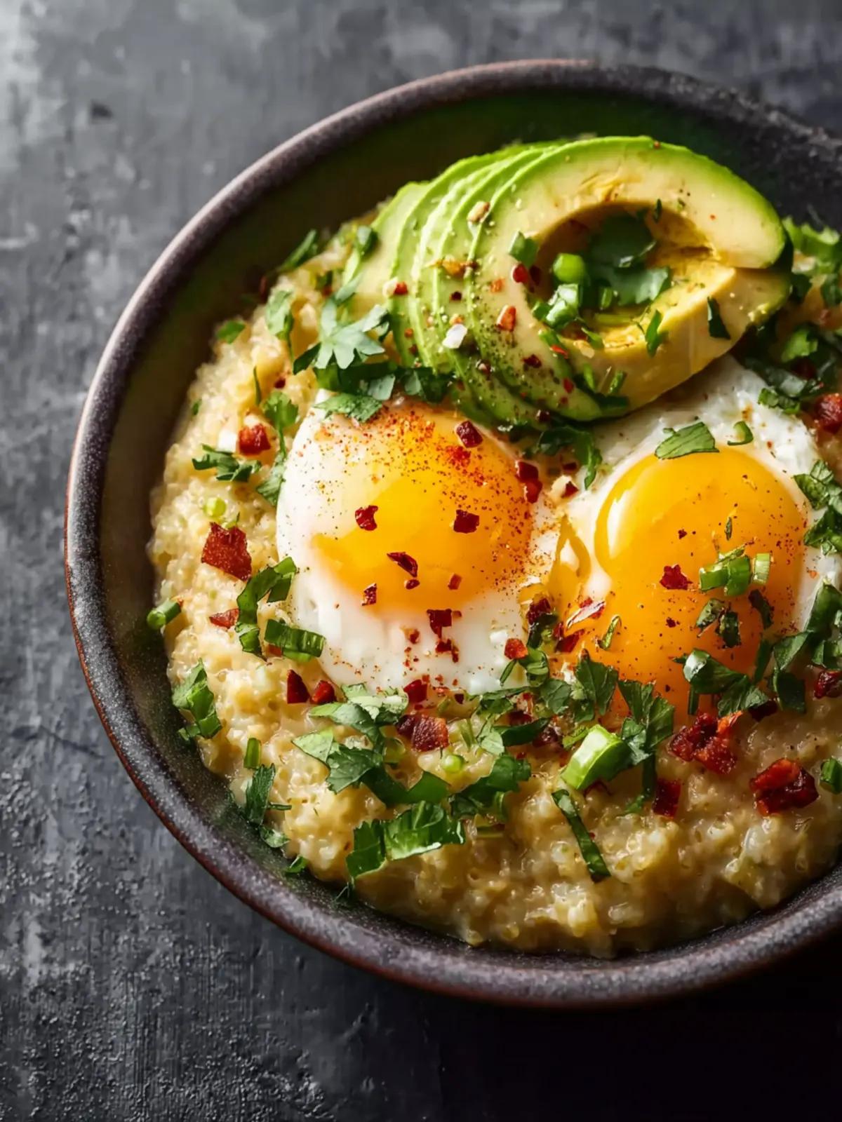 Savory Avocado Oatmeal First Image