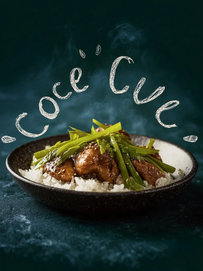 Scallion Chicken Recipe First Image