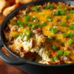 {Skinny} Philly Cheesesteak Dip First Image