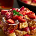 Strawberry French Toast Casserole First Image