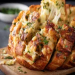 The Best Cheesy Pull-Apart Garlic Bread Recipe First Image