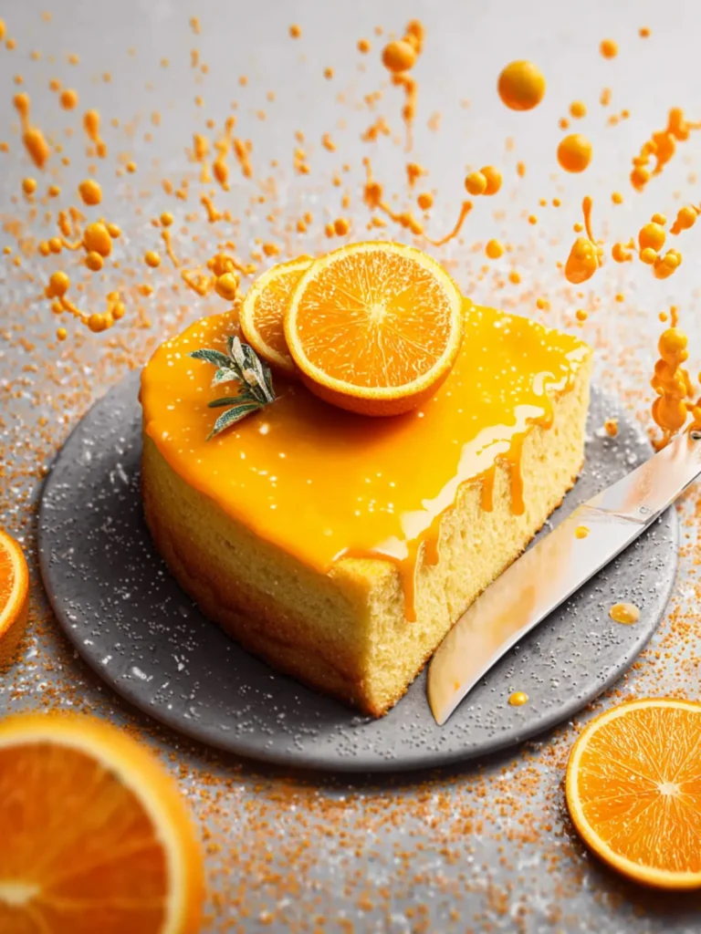 Orange Cake First Image