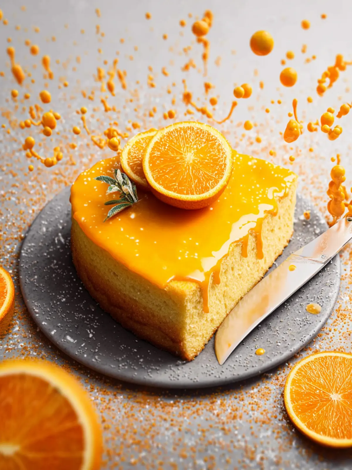 Orange Cake First Image