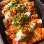 buffalo white bean enchiladas First Image