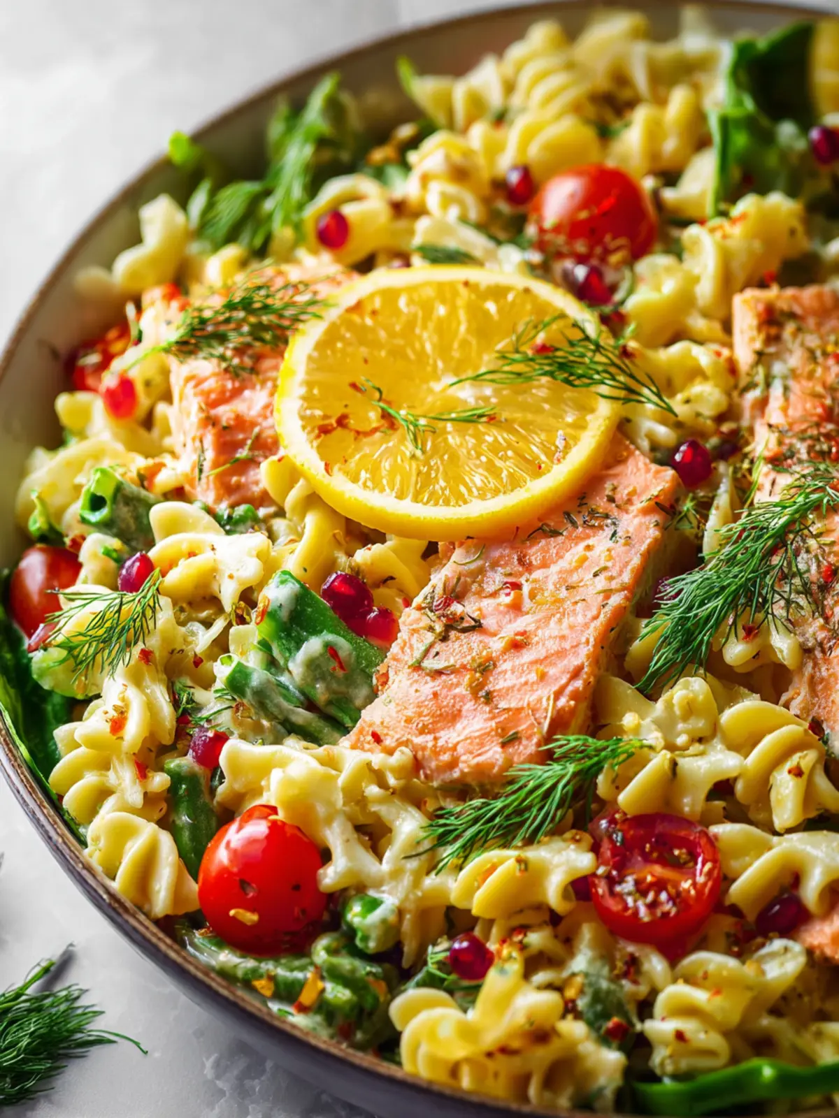 Citrus Salmon Pasta Salad: Creamy Bliss You’ll Crave!