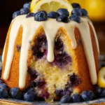 lemon blueberry bundt cake First Image