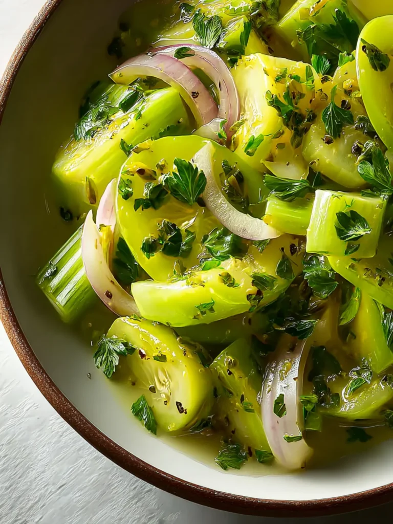 marinated celery salad First Image