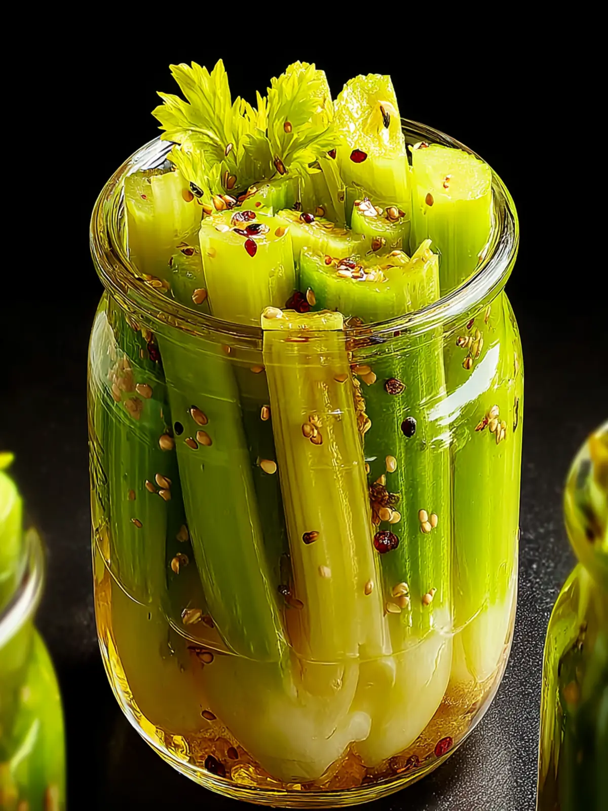 Pickled Celery Bliss: Easy, Crunchy Flavor for Every Meal