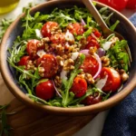 tomato arugula walnut salad First Image